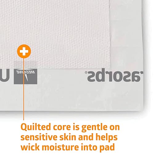 Medline Ultrasorbs Drypads, Super Absorbent Disposable Bed Pads, Large - Image 5