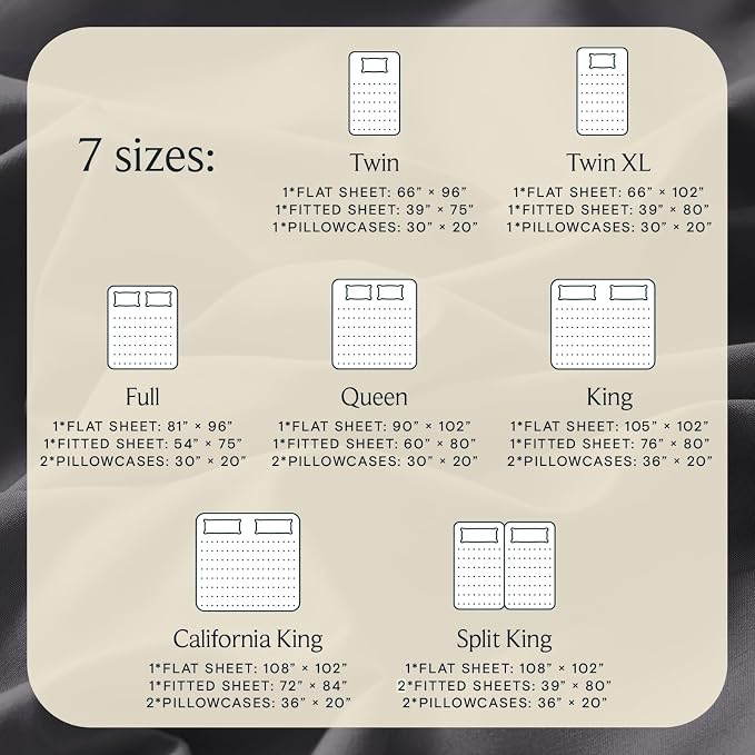 LuxClub Twin XL Sheets - Image 4