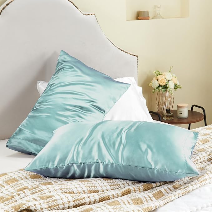 BEDELITE Satin Pillowcase for Hair and Skin, Super Soft and Cooling Similar to - Image 8