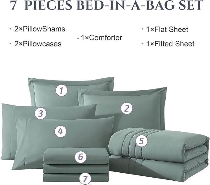Monbix Oversized Queen Comforter Set - Image 8