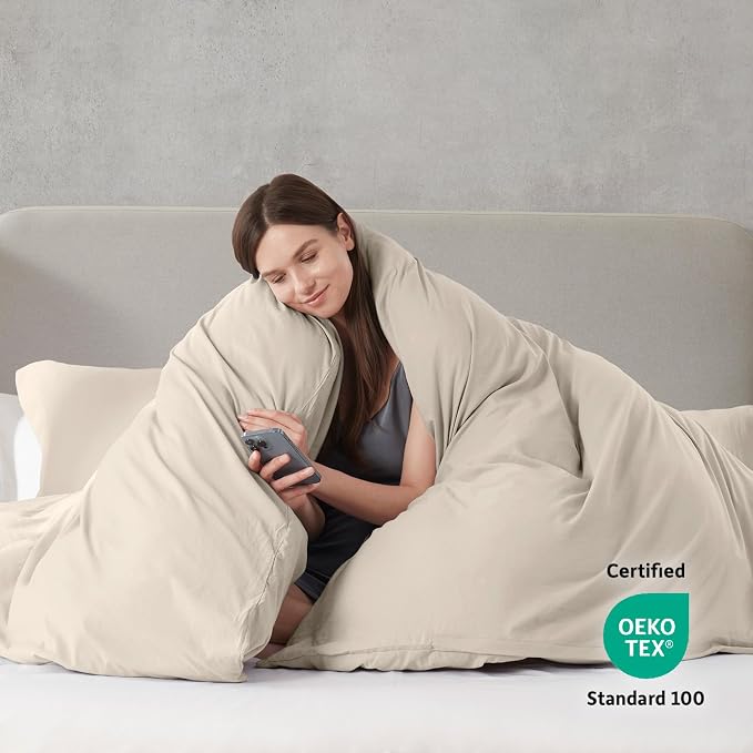 Nestl Linen Duvet Cover Full Size - Image 3