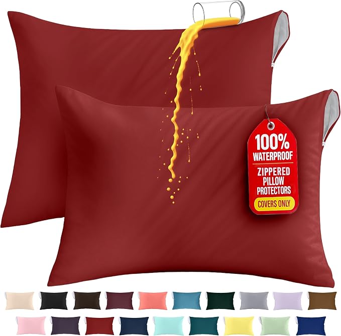 Utopia Bedding Premium 100% Waterproof Pillow Protectors by UTOPIABEDDING
