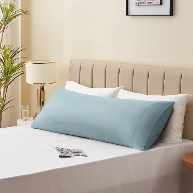 BEDELITE Body Pillow Cover, Rayon Made from Bamboo, Cooling Body Pillow Case - Image 5