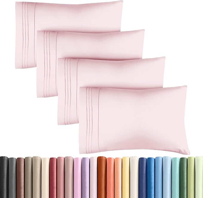 King Pillow Cases Set of 4 by CGKUnlimited