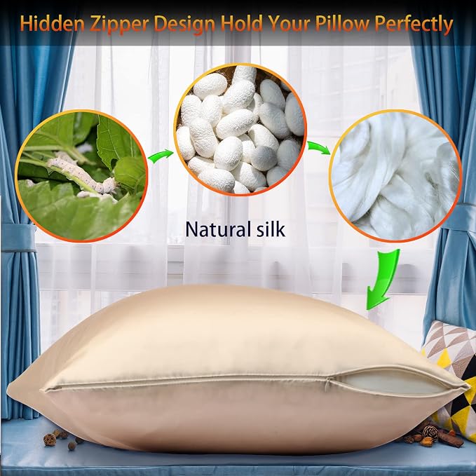 Mulberry Silk Pillowcase 2 Pack - Image 5