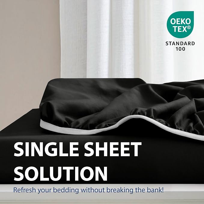 Cathay Home Twin Fitted Sheet - Image 2