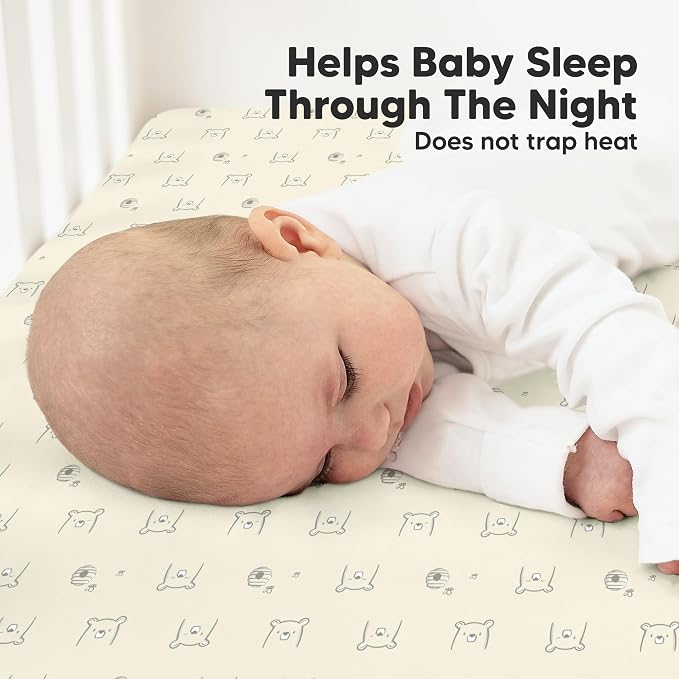 KeaBabies 2-Pack Organic Crib Sheets - Image 5
