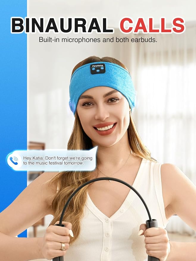 Perytong Sleep Headphones Wireless, Air Travel, Meditation - Image 3