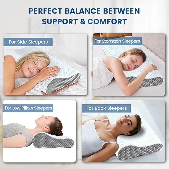 Memory Foam Pillows Neck Pillow Bed Pillow - Image 6