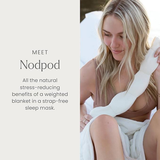 Nodpod Gentle Pressure Sleep Mask | Patented Light Blocking Design - Image 2