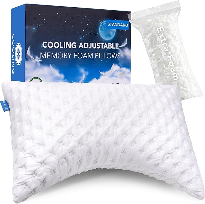 KUCEY Cooling Side Sleeper Pillow by Kucey