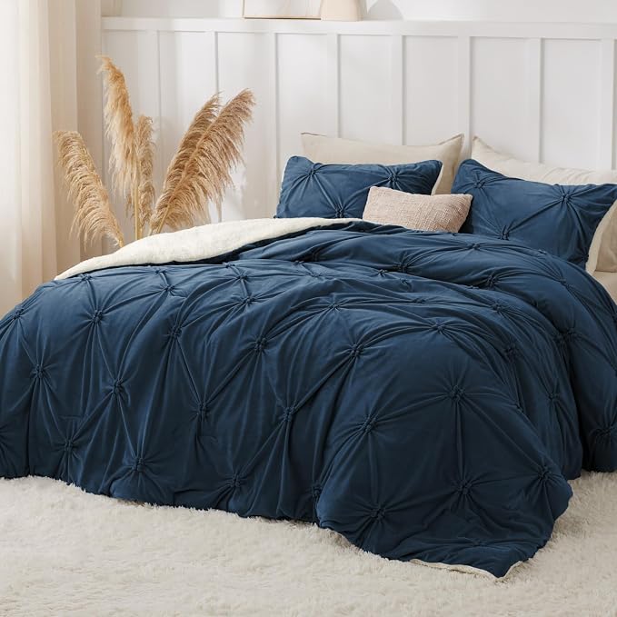 BEDELITE Pintuck Fluffy Twin Comforter Set - Image 3