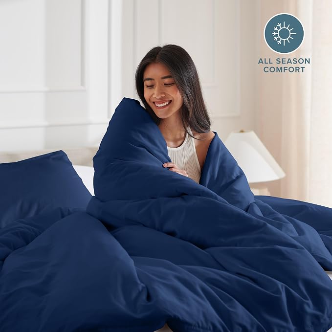 Bare Home Bedding Duvet Cover Oversized King Size - Image 3