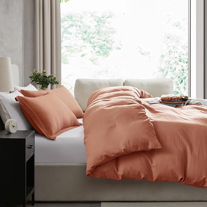 Nestl Rust Duvet Cover King Size - Image 7
