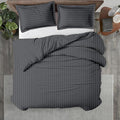 Kotton Culture 3 Pc Twin Size Duvet Cover Set- 100% Egyptian Cotton 600 TC by KottonCulture