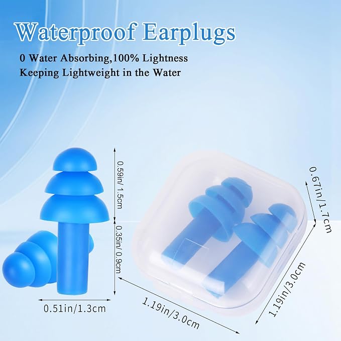 24 Pair Blue Ear Plugs - Image 2