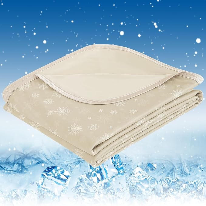 OIGAE Cooling Blanket for Hot Sleepers - Image 8