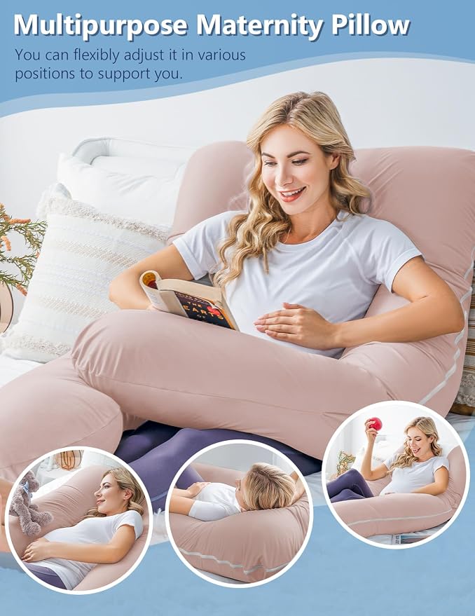 Meiz Pregnancy Pillows, Cooling Pregnancy Pillows - Image 6