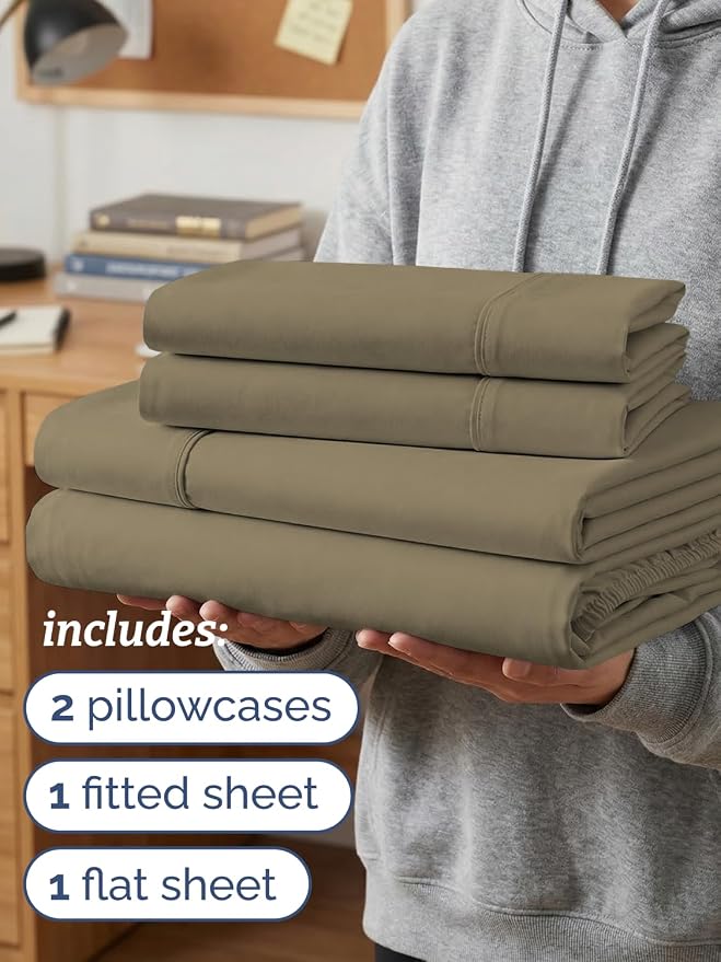 Twin XL 4 Piece Sheet Set - Image 3