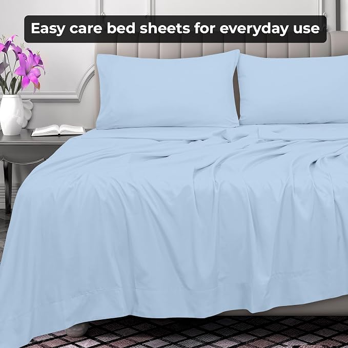 Royale Linens King Flat Sheet - Image 6