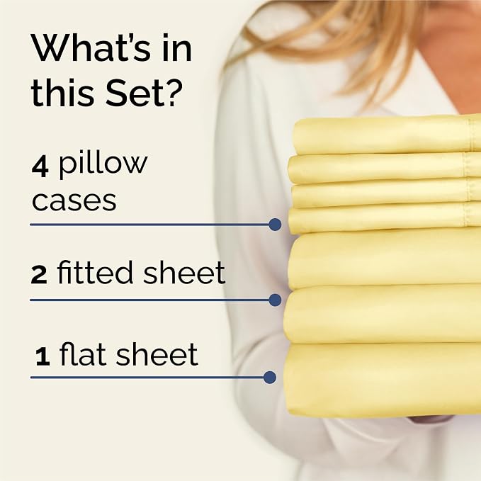 Split King 7 Piece Sheet Set - Image 2