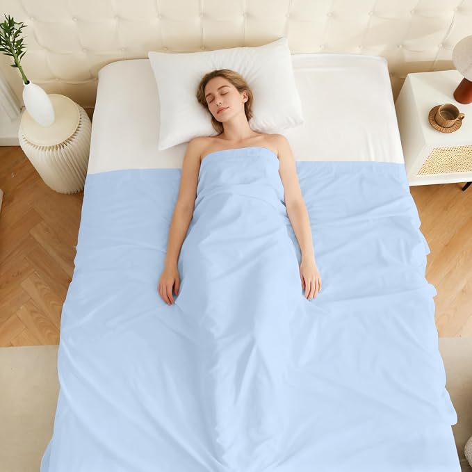 Twin Flat Sheet Only, 1 Pack Top Bed Sheets, Soft Breathable Brushed Microfiber - Image 7