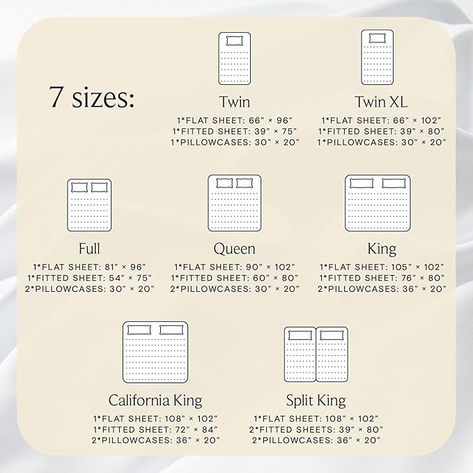 LuxClub Queen Sheet Set, Deep Pocket Cooling Bed Sheets, Soft Hotel Luxury - Image 4