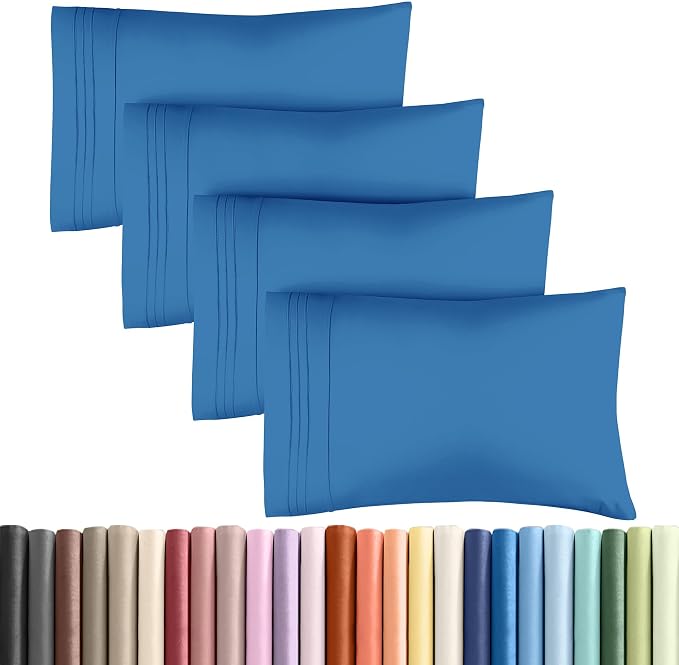 King Pillow Cases Set of 4 by CGKUnlimited
