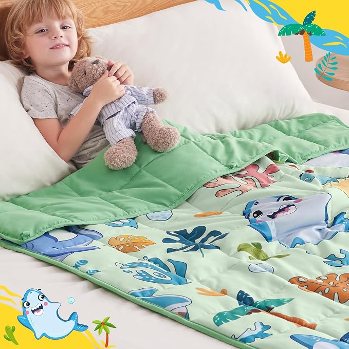 anfie Weighted Blanket Kids Weighted Blanket Cooling Blanket - Image 4