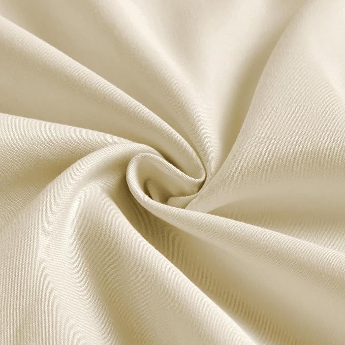 FreshCulture Twin Flat Sheets Only, Soft Microfiber Bedding Sheets - Image 4