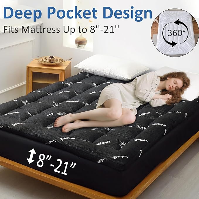 Favorland Mattress Topper Full Size - Image 3