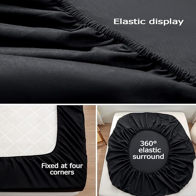 Bedding Full Size Fitted Sheet Only - Image 4