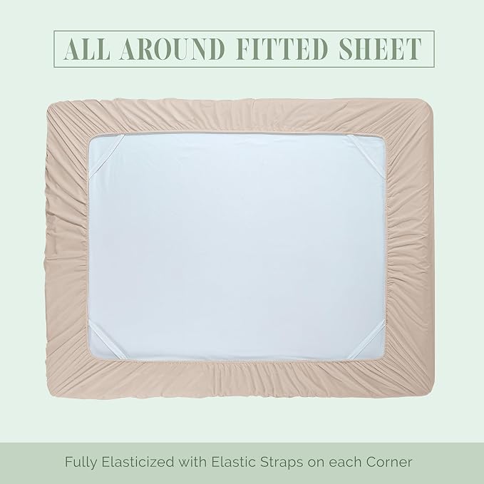 Elegant Comfort Luxurious 1500 Premium Hotel Quality Microfiber 4-Piece Sheet - Image 6