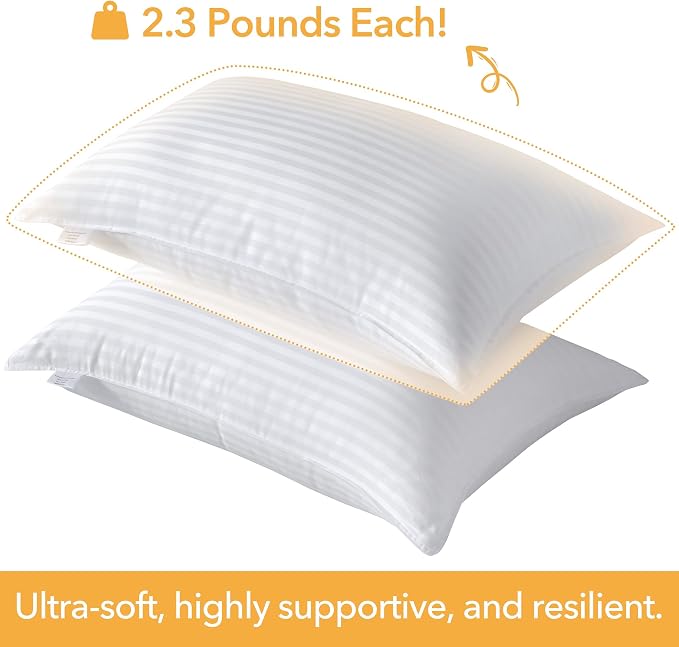 Oubonun Standard Size Pillows Set of 2 - Image 2