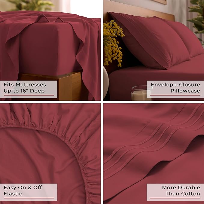 Mellanni Full Sheets Set - Image 5