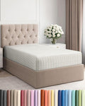 Twin XL Fitted Bed Sheet by CGKUnlimited