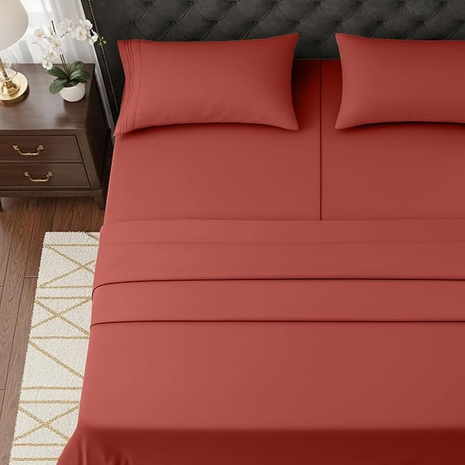 Elegant Comfort Luxurious 1500 Premium Hotel Quality Microfiber Three Line - Image 5