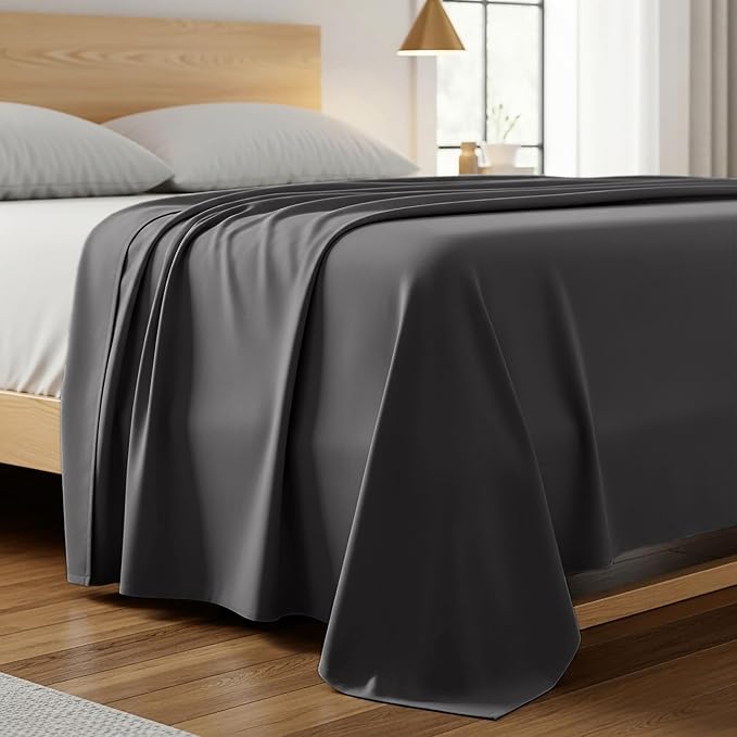 Mellanni Queen Size Flat Sheet by Mellanni