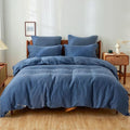 Simple&Opulence 100% Linen Duvet Cover Set 2pcs Basic Style Natural French by SimpleOpulence