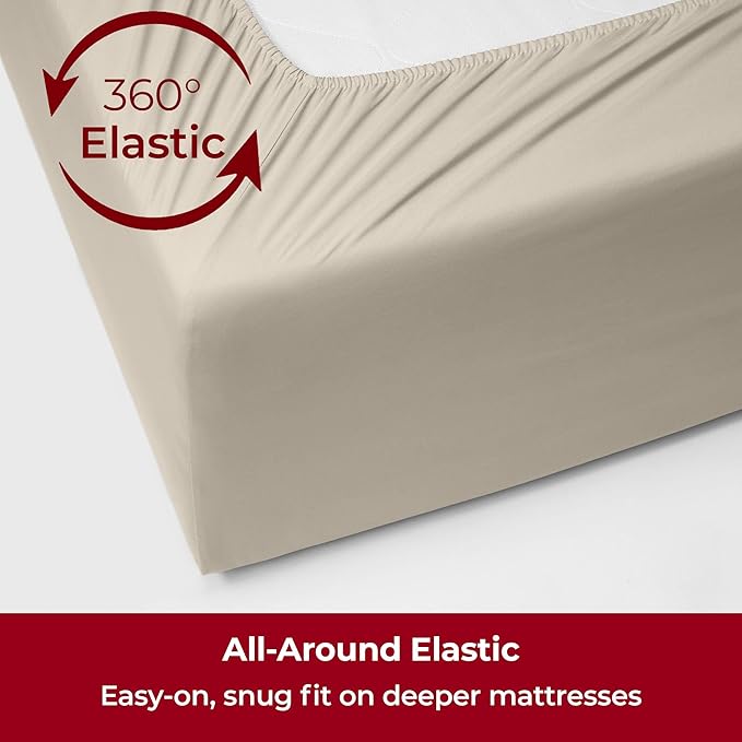 Mellanni Extra Deep Twin XL Sheets - Image 5