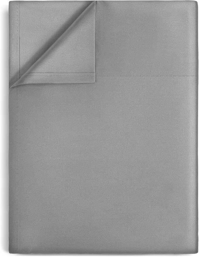 Lirex Flat Sheet, Twin Size Extra Soft Brushed Microfiber Flat Sheet, Machine by Lirex