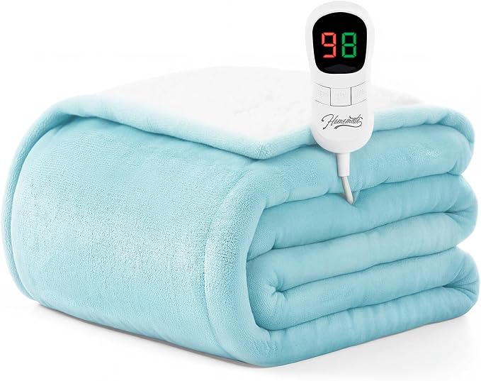 Homemate Heated Blanket Electric Throw by Homemate