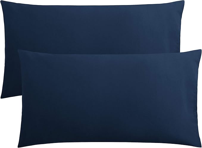 FLXXIE King Pillow Cases Set of 2, Soft Microfiber Pillow Covers by FLXXIE