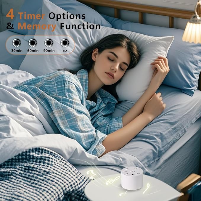 Color Noise Sleep Sound Machine Portable White Noise Machines - Image 5
