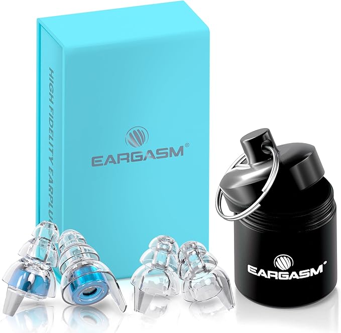 Eargasm High Fidelity Blue Earplugs - Image 2