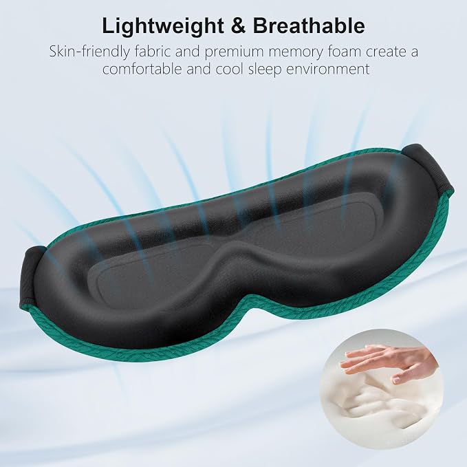 Gritin 100% Blackout Sleep Eye Mask - Image 6