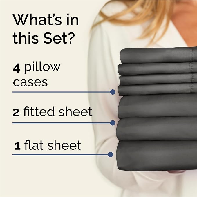 Split King 7 Piece Sheet Set - Image 2