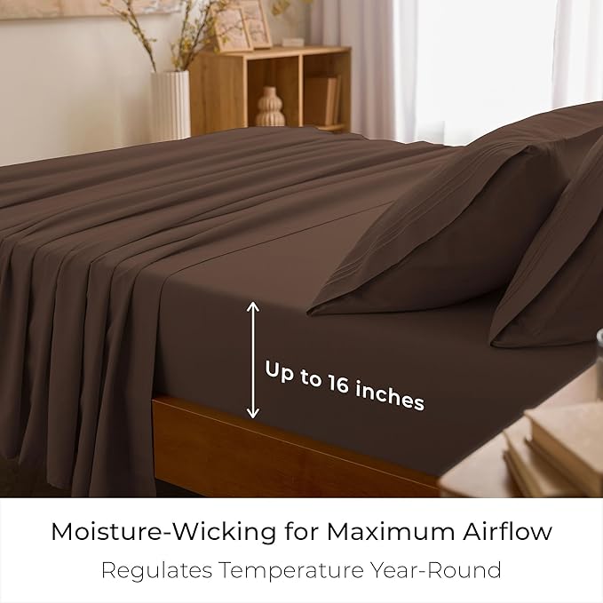 Mellanni King Sheets Set - Image 4