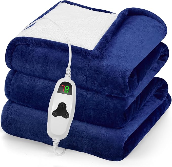 greenoak Heated Blanket Electric Full 72"X84", Heating Blanket - Image 9
