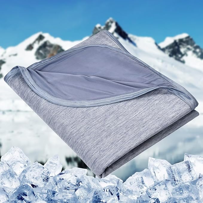 HOMFINE Cooling Blankets for Hot Sleepers by HOMFINE